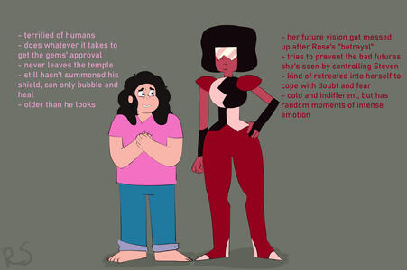 Steven and Garnet reference. Steven and Garnet reference.